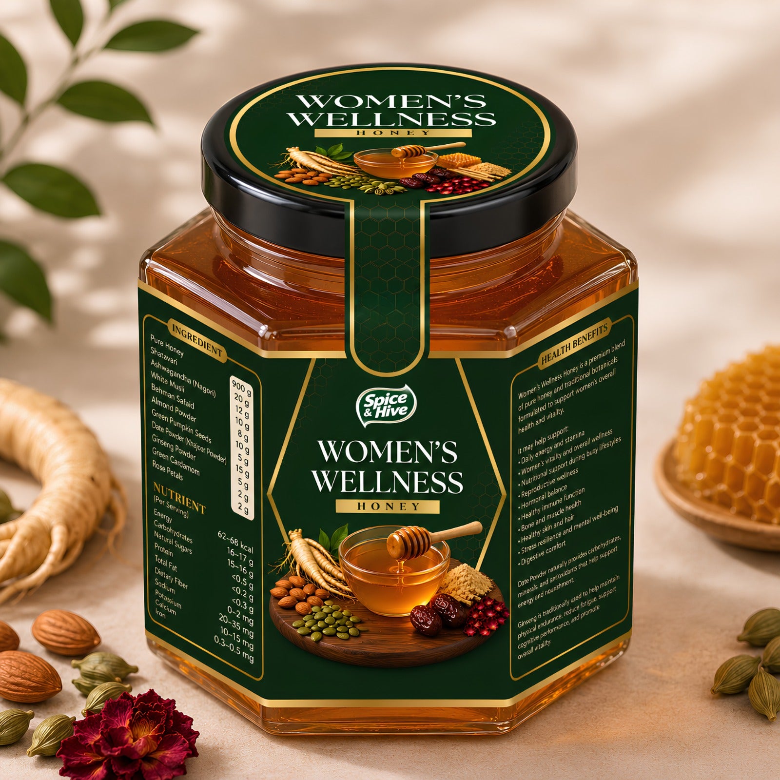 Spice & Hive Women's Wellness Honey